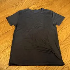 DALUC】黒 Tシャツ Mサイズ シンプル 無地 ブラック 半袖