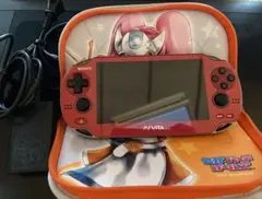 PS Vita レッド 本体 ACアダプター メモリーカード付き