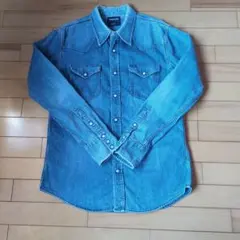Wrangler デニムウェスタンシャツ X-Large