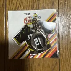 ジェイテクトSTINGS愛知 ユニフォームキーホルダー 21 高橋和幸