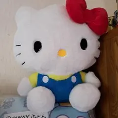 【新品】ハローキティ ぬいぐるみ 大サイズ サンリオ クラシックデザイン