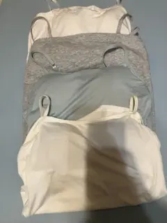 ユニクロCLOSSH ブラパッド付きキャミソール ML4枚セット