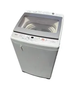AQUA 縦型洗濯機 AQW-GV80JBK(W) 本体 - メルカリ