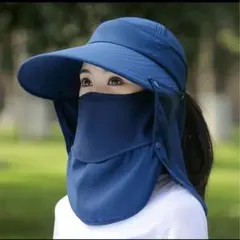 帽子　UVカット　紫外線対策　日焼け予防　レディース　4WAY サンバイザー