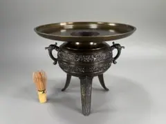 薄端  鋳銅製  生花 華道具 薄端 鋳銅製 生花 華道具 Yahoo!オークション -「華道具」(花器