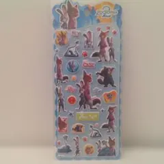 ズートピア ステッカーセット　立体シール