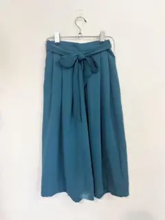 【INGNI】イング 新品タグ付き リボン付きガウチョパンツ M