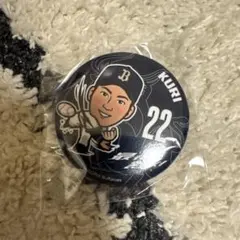 オリックスバファローズ　九里亜蓮選手　缶バッチ