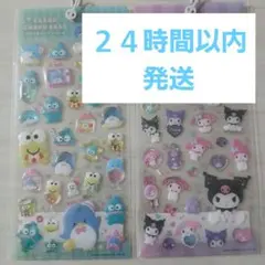 【正規品】クリアキャンディシール サンリオキャラクターズ 2種類