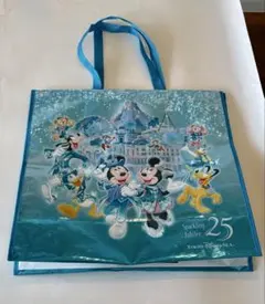 【新品／未使用】ディズニーシー スパークリングジュビリーショッピングバッグ Mのサムネイル