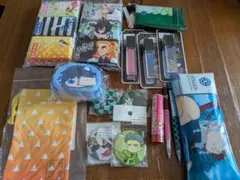 鬼滅の刃 文房具とキャラクターグッズセット