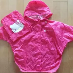 ハローキティ　レインコート　サイズ90