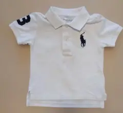 Ralph Lauren ポロシャツ 9M ホワイト