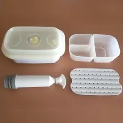 アサヒ軽金属 真空フレッシュボックス用 蓋 ポンプセット - メルカリ