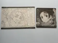 鬼滅の刃 竈門炭治郎立志編　おすそ分けポストカード　コースター　お楽しみくじ
