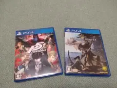 PS4 ペルソナ5 & モンスターハンター：ワールド セット