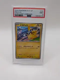 台北のピカチュウ psa9 プロモ 057/SV-P 臺北的皮卡丘 ② - メルカリ