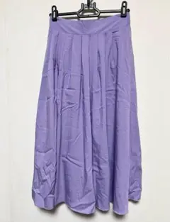 ペルルペッシュ Perle Peche ラベンダー フレアスカート 38Mサイズ