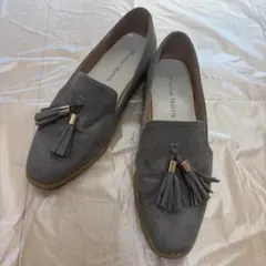Oriental Traffic タッセル付きフラットシューズ　グレー