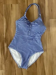 ギンガムチェック ワンピース水着 SURFEA