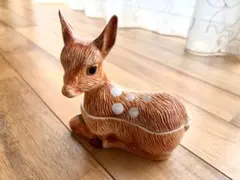 フランスアンティーク　テリーヌポット　ミッシェル・コーガン　バンビ　子鹿 フランスアンティーク テリーヌポット ミッシェル・コーガン バンビ
