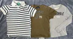 Abercrombie&Fitch アバクロンビー&フィッチ M 3枚