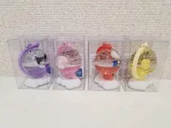 サンリオ　地球儀オイルマスコットBC 4種セット