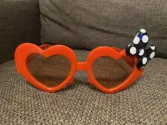 【Disney】ミニーマウス ハート型サングラス