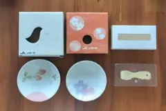たち吉　まめ皿　豆皿　小皿　ノベルティ　JA香川県 2枚セット