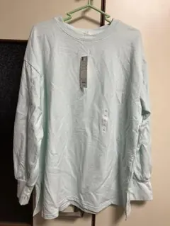 GU ライトブルー 長袖Tシャツ XL