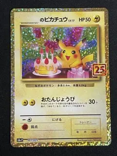 2025年最新】ピカチュウ 25 おたんじょうびの人気アイテム - メルカリ