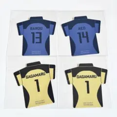 ブルーロック展 エゴ展　入場特典 ユニフォーム型ステッカー 玲王 臥牙丸 馬狼