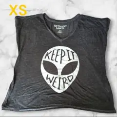 BETHANY MOTA エイリアン VネックTシャツ XS