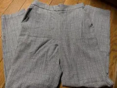 GU グレンチェック柄 カジュアルパンツ M