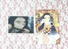 鬼滅の刃　竈門禰豆子　場面写ブロマイドくじ　ポストカード　❷