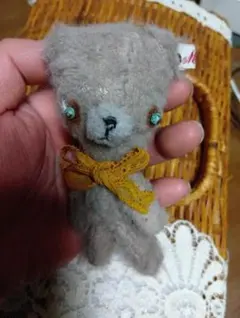 ビンテージ風へんてこベア★ブライスやアイシーなどのお供に★タグ付き