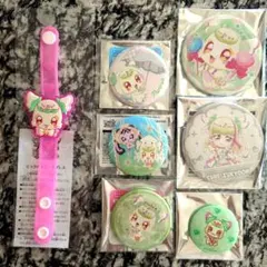 プリルン　缶バッジ　キュアズキューン　アイアイブレス　ドリステ　プリスト