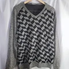 【美品】NIKE GOLF 裏地付ニットセーターXL