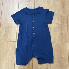 ユニクロ　ショートオール　ネイビー