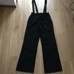 グンゼ　トゥシェ　サスペンダー　パンツ　ブラック　M