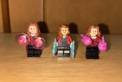 レゴ正規品　スカーレット・ウィッチ　ミニフィグ　3体セット