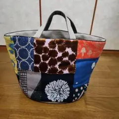 mina perhonen　ピース　バスケットバッグ