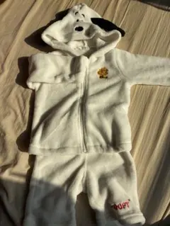 PEANUTS フリース着ぐるみ ホワイト