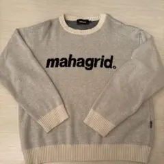 mahagrid ニット　アイボリー