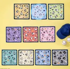 タイトーくじ　侍ジャパン×サンリオキャラクターズ　Ｅ.ハンドタオル　シナモロール