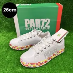 【新品】ゴルフ シューズ スパイクレス PAR72 26㎝ ゴルフシューズ