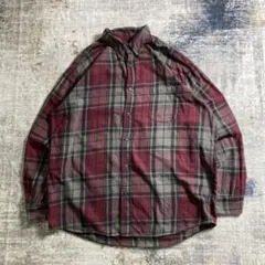 00s セントジョンズベイ コットン フランネル シャツ チェック オールド