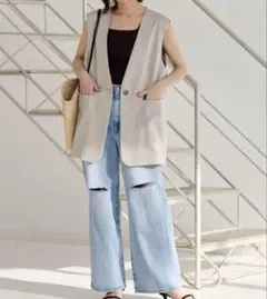 ジャーナルスタンダード　レリューム　ベスト　ジレ