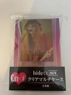 hideくじ 2026 C賞-2 クリアマルチケース - メルカリ
