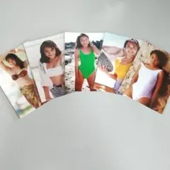 西田ひかる写真★5枚セット